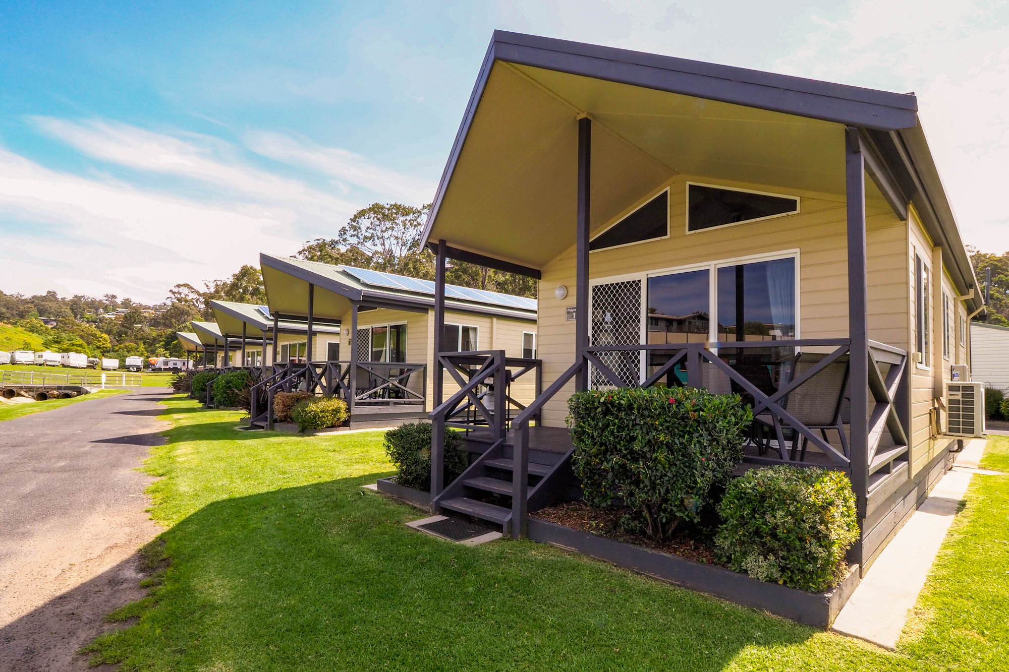 Cabins - Family - Couples - Pet Friendly - Accommodation - Merimbula NSW - Sapphire Valley
